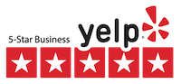 5-Star Yelp badge